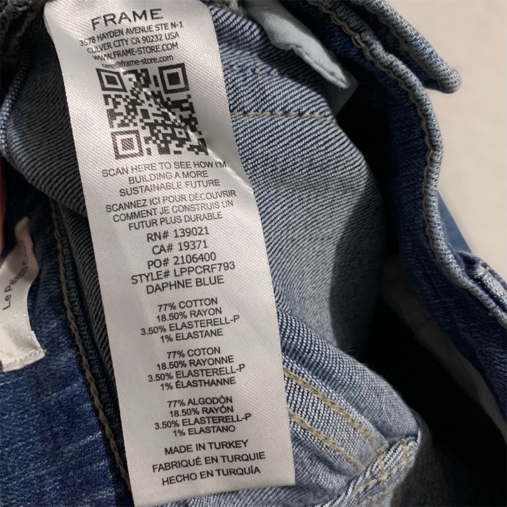 Frame wide legged high waist jeans - Picture 12 of 13